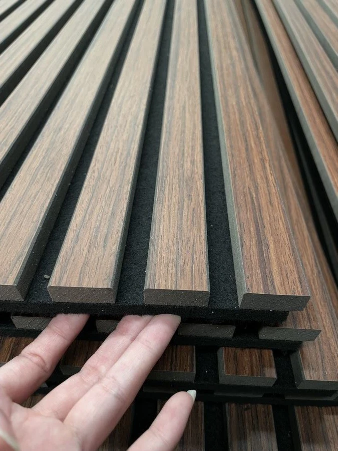 600mm Wooden Slat Acoustic Panel